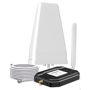 2024 Latest AT&T Signal Booster AT&T Cell Phone Signal Booster T Mobile Cell Booster for 5G 4G LTE on Band 12/17 AT&T Cell Booster AT&T Cell Booster ATT Extender Signal Booster Boost Call/Data Black