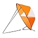 Kayak Sail Foldable PVC Quick Release Clear Window Downwind Kayak Wind Sail Portable Kayak Accessories for Inflatable Boats Kayaks Canoes Blue Summer Outdoor Sports Accessories