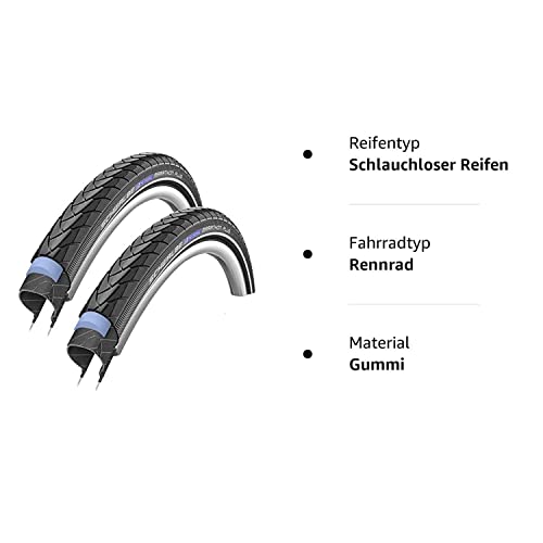 Schwalbe Marathon-Plus Rennrad-Reifen 25-622 (28×1,0) im Vergleich