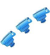 Brebon Smart Weighted Hoola Hula Hoop Extra Links, 3 Hoop fit Extra Pieces for Weight Loss, Blue