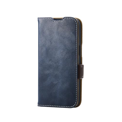 �G���R�� iPhone 16e �P�[�X �蒠�^ �}�O�l�b�g�� ���U�[ �ϏՌ� �Ռ��z�� �J�[�h���[ �X�^���h�@�\ ���C�����X�[�d�Ή� �X�g���b�v�z�[���t�� �l�C�r�[ PM-A25SPLFYNV
