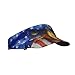 American Flag Independence Day Visor Hat, Fashion Sports Sun Visor Hat, Adjustable Golf Hat for Women Men
