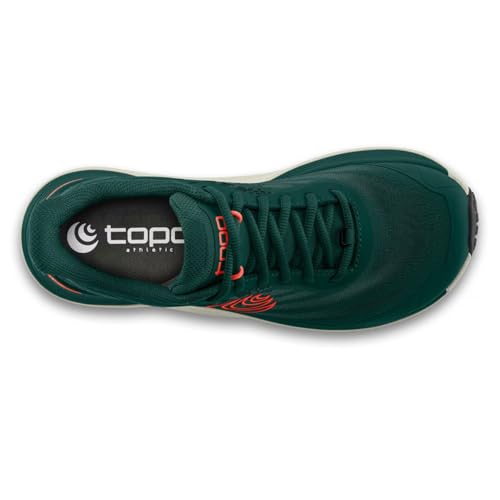 Topo Athletic Men's Ultraventure 4 Comfortable Cushioned Durable 5MM Drop Trail Running Shoes, Athletic Shoes for Trail Running, Dark Teal/Orange, Size 8.5 by Topo Athletic - Used condition - Image 8
