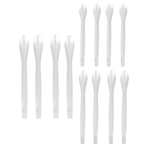 EXCEART Serving Utensils Set 4 Pack Crystal Stirrers Reusable for DIY Crafting Jewelry Casting