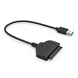 Tobo USB 3.0 to SATA, USB 3.0 to 2.5 SATA III Hard Drive Adapter Cable w/UASP Compatible for 2.5 inch HDD and SSD-TD-158TC-02.