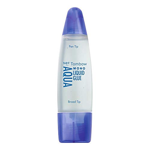 Tombow PT-WTC Flüssigkleber, ultra stark mit zwei Spitzen, 50 ml