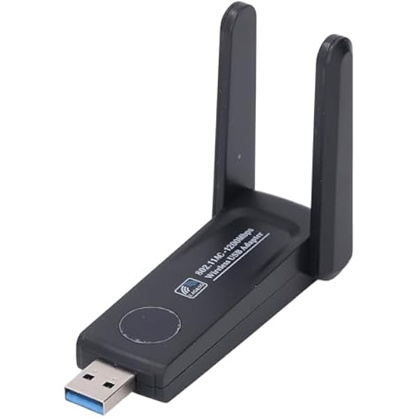 Adapter USB WLAN 1200MBIT/S 5G/2,4G USB 3,0 Adapter WiFi Dual Band Internet z anteną 2 X 5dBI dla Wygranych XP 7 8 8,1 10