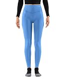 FALKE Damen Tights Maximum Warm Long, High Waist Leggings aus Funktionsfaser, 1 Stück, Morning sky, XS