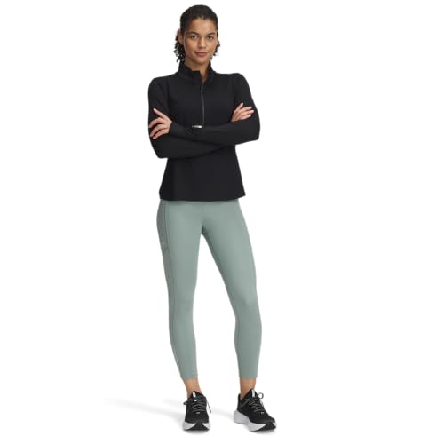Under Armour Leggings para Correr Launch Ankle Tights para Mujer, Talla Grande, Verde