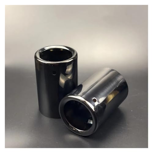 Embout d'échappement en acier inoxydable noir pour BMW F30 F35 320i