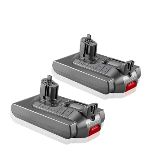 Batería para Dyson V15 de 6,0 Ah con celdas de litio de alta duración y voltaje estable de 25,2 V