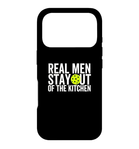 Funny Real Men Stay Out of the Kitchen �s�b�N���{�[���Q�[�� �X�|�[�c �X�}�z�P�[�X iPhone 17 Pro �p