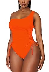Orange One Shoulder