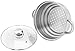 Judge Steamer Insert Stainless Steel Stepped Steamer Insert Colander with Twin Handles fits most 16cm, 18cm or 20cm Pans