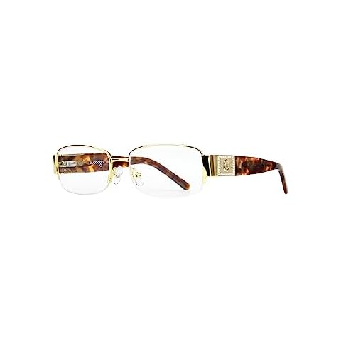 EYEBOGO Verona Fashion Reading Glasses Spring Hinge with Crystals for Women Men (Gold, 2.75) Cover