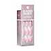 KISS imPRESS Premium GLAZED DONUT No Glue Mani 30 Pcs Press On Nails, Light Pink with Pearl, Medium Size, Almond Shape, Simple Peel & Press Easy Apply, Hassel-Free Removal, Essential Tools Included