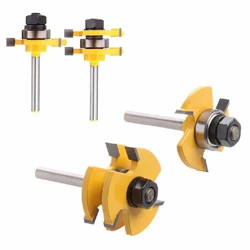 Fresas Macho E Fêmea Para Tupia - Haste 8mm