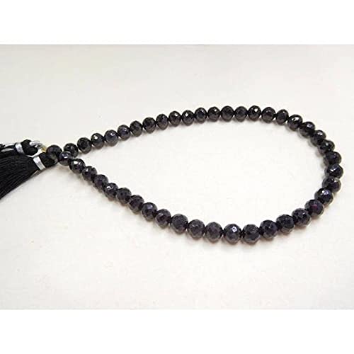 Fil de perles spinelle noire 6mm LKBEADS pour fabriquer un cadeau de joaillerie unique