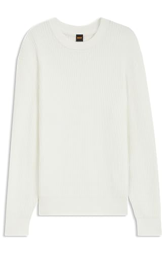 Image of BOSS Men's Apokko Knitted Sweater, 370open Green, L