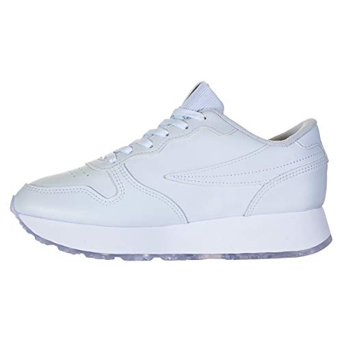 Fila, Euro Jogger Wedge SL, Tênis, Feminino, Branco, 34