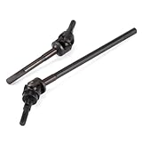 ERCQFVAP Heat Treated Steel VDI Universal Axle Set and Rear Axle Shafts Compatible with VS4-10 F10 D44 HD44 F9 III AR45 Straight Axle(Universal AXLE Set)