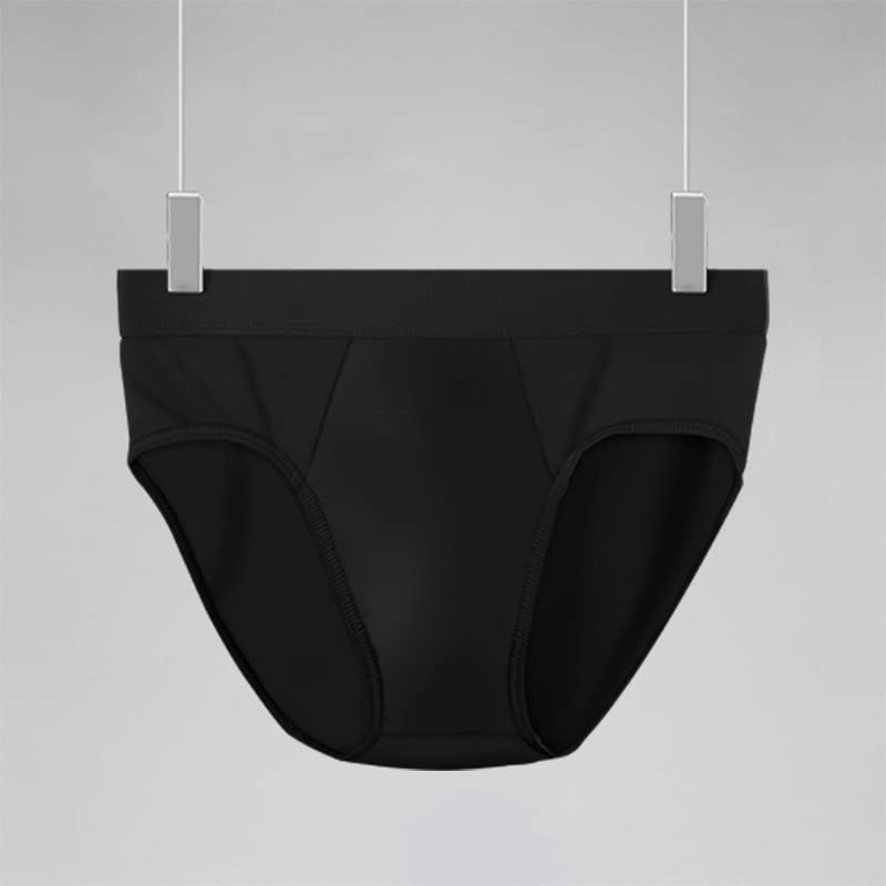 Slip Homme En Soie Glacée - Taille Basse, Sans Couture - Doux, Respirant - Pour Sport, Quotidien - (String/Boxer)
