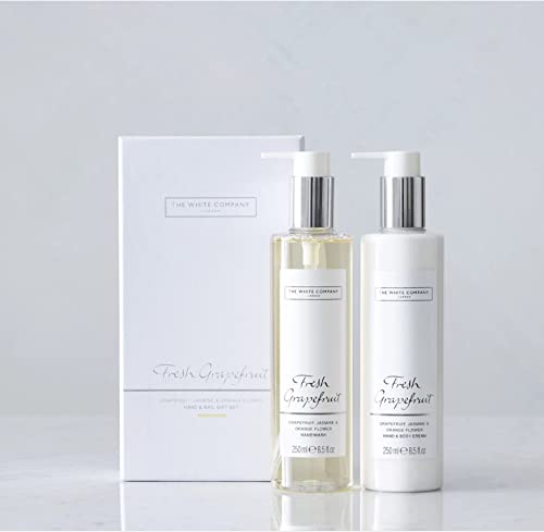 White Company - Fresh Grapefruit Jasmine & Orange Flower - Hand & Nail Gift Set