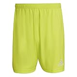 neon shorts chino Stretch-Taille mit Schnur adidas, Entrada22, Fußball-Shorts., Team Semi Sol Gelb, M, Mann