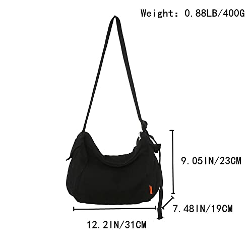 Women's Crossbody Bag Medium Travel Shoulder Bag Fashion Purse Canvas Messenger Bag for Women and Men3