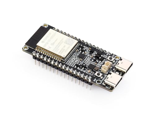 waveshare ESP32-C5 5GHz/2.4GHz �f���A���o���h Wi-Fi 6 Dev�{�[�h ESP32-C5-WROOM-1���W���[���Ɋ�Â� 240MHz RISC-V�v���Z�b�T BLE 5/Zigbee/Thread�v���g�R���̓��� 1