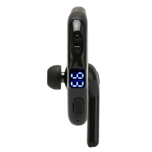 Auricular Bluetooth Ligero Mono para Deportes Negro miniatura 4