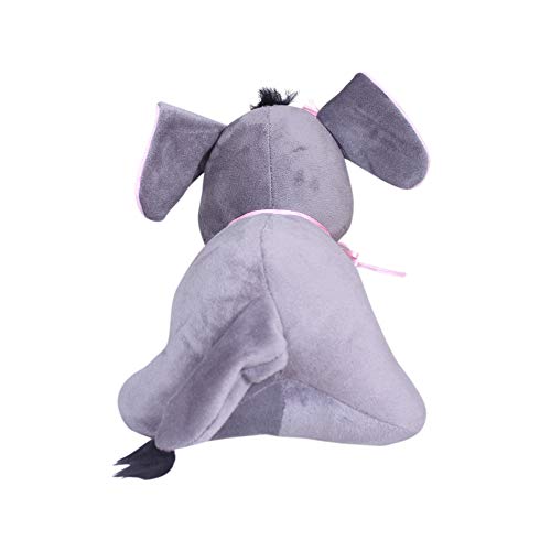 Image of Tickles Elephant Stuffed Animals Soft Plush Mother Baby Elephants Toy Set for Girls Boys Baby and Kids (Color: Grey Size: 28 cm Made in India)