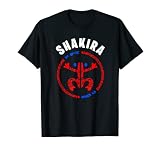 Shakira - Boricua First Name Coqui Frog Personalized T-Shirt