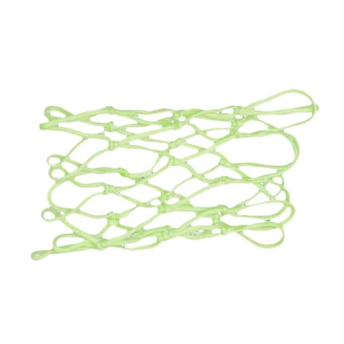 Kfwfuaee Outdoor Sports Basketball Hoop Net Luminously 12 Rings Standard Size Glowing Easy Install