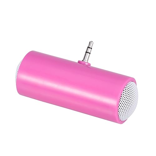 SECFOU Mini para Tableta Altavoces Portátiles Teléfono Portátil para Altavoces del Teléfono Pequeños Altavoces Cámara del Teléfono Móvil Altavoces De La Tableta Rosa