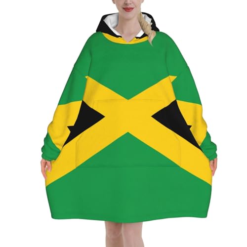 Couverture à capuche Jamaïque pour soirées cocooning et hiver au chaud