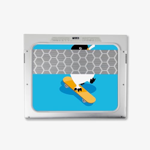 Image of MightySkins Skin Compatible with Alienware X14 R2 (2023) Full Wrap Kit - Skater Penguin | Protective, Durable, and Unique Vinyl Decal wrap Cover | Easy to Apply & Change Styles | Made in The USA