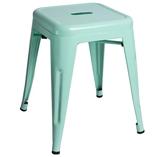 Regalos Miguel - Taburetes Pequeños - Taburete Torix Pequeño - Verde Menta - Envío Desde España