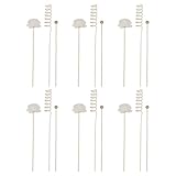 Toyvian 2 Juegos Reed Diffuser Sticks Refill Floral Aromatherapy Fragrance Replacement For Bathroom Bedroom Office Home Decor