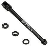 YuLiMirich Steckachse Rollentrainer Fahrrad, Steckachsen für Fahrradtrainer - M12 x 1.5/1.75 Fahrradteile Hinterradtrainer Steckachsen für Fahrradtrainer Indoor Rennrad Mountainbike (M12x1.5/160-172)