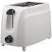 Brentwood TS-260W Cool-Touch 2-Slice Toaster, White