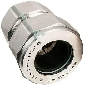 MC Cable Connector, SS, 1/2" over jacket .650 - .775, over armor .540 - .695
