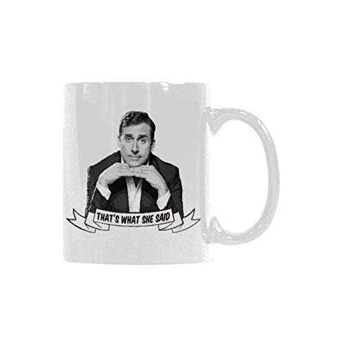 Funny Funny Boss Mug - That's What She Said?Coffee?Mug?Or?Tea?Cup Ceramic?Material?Mugs White?11Oz Inspirational Gifts For Friends #TOP1