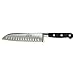 Richardson Sheffield V Sabatier nóż do Santoku ze stali nierdzewnej, czarny, 17,5 cm