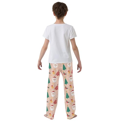 ZZKKO Christmas Ornament Pattern Boys Pants for Kids Jogger Pants with Pockets S-XL3