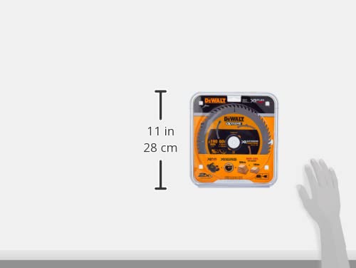 Miniatura 5 de Dewalt DT99564-QZ DT99564-QZ-Hojas para Sierra Circular portátil XR Extreme Runtime 7.480 in x 1.181 in 60D