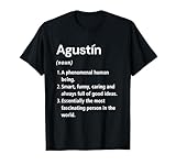 Agustín Definición de nombre Diccionario divertido Camiseta