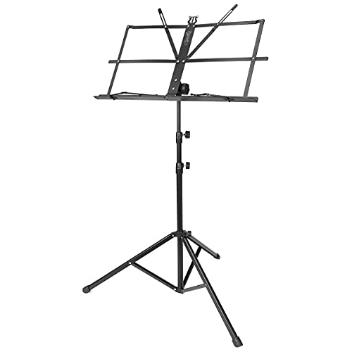 ESTANTE PARA PARTITURA PORTÁTIL COM AJUSTE DE ALTURA - DOBRÁVEL COM BAG – TNE1954-1 - TONANTE