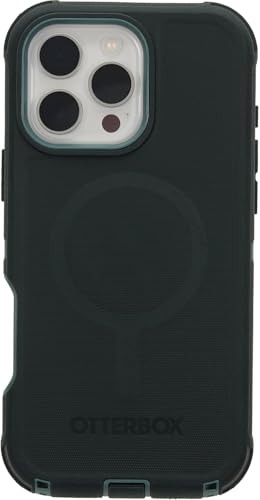 Coque iPhone 16 Pro Max vert sauge Defender MagSafe robuste - 4