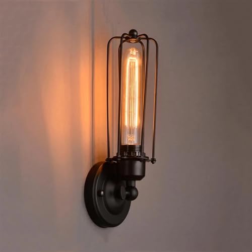 Lámpara retro de pared para iluminar escaleras oscuras y zonas de paso con estilo loft 6